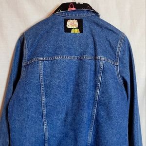 Patchwork denim jacket